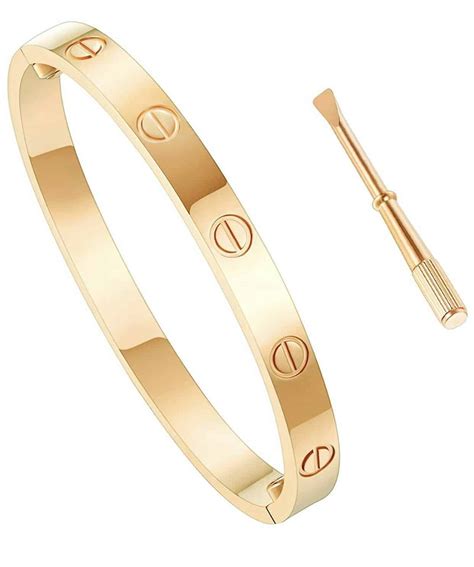 cartier screw bracelet amazon|cartier bracelet with screw design.